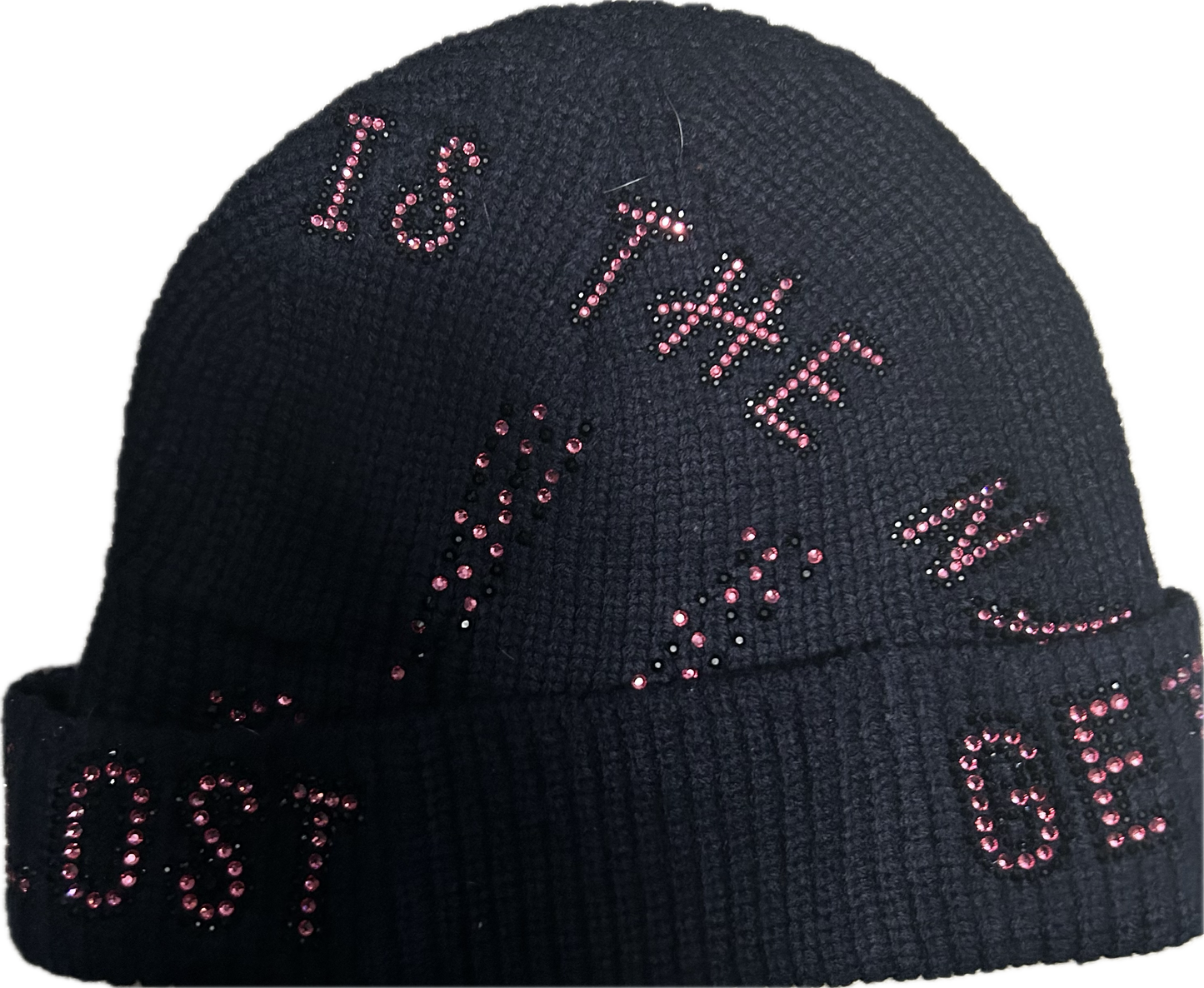 Navy Blue GET FRESH OR GET LOST Hat Swarovski Crystals