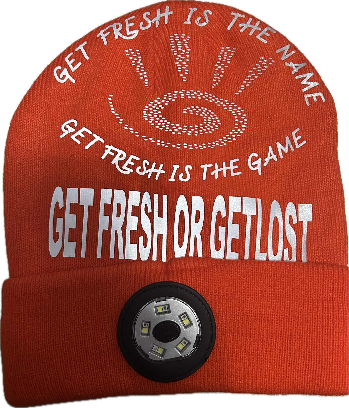 LED Reflector Embroidery, Bluetooth Hat Reflector