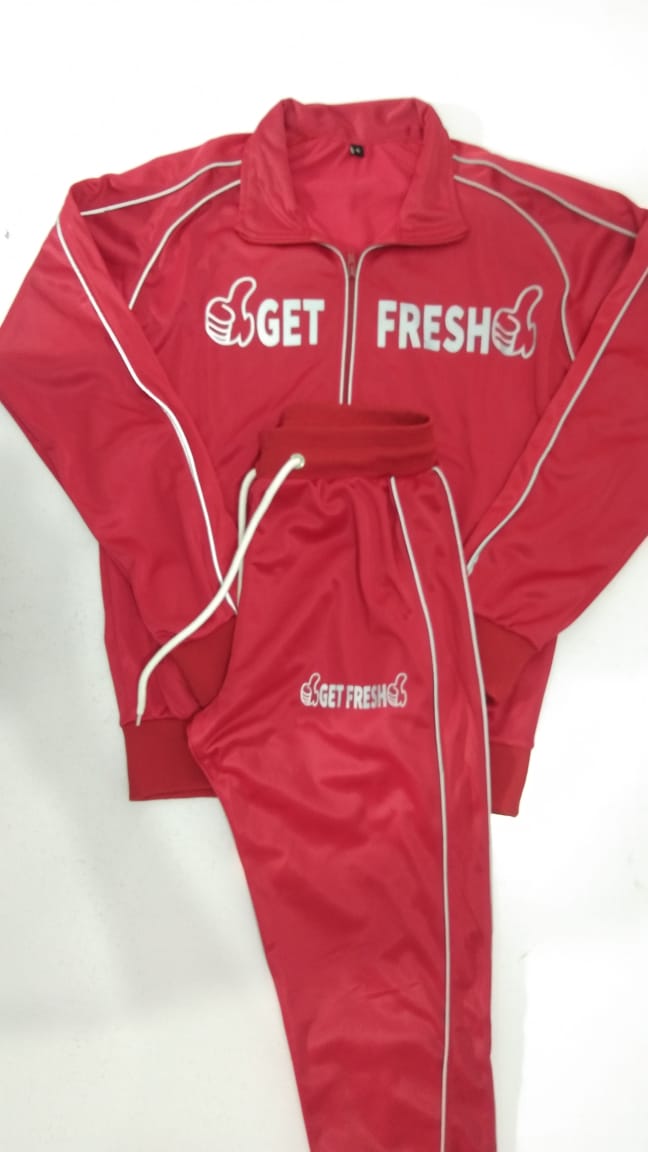 Get Fresh Or Get Lost Reflector Track Suit