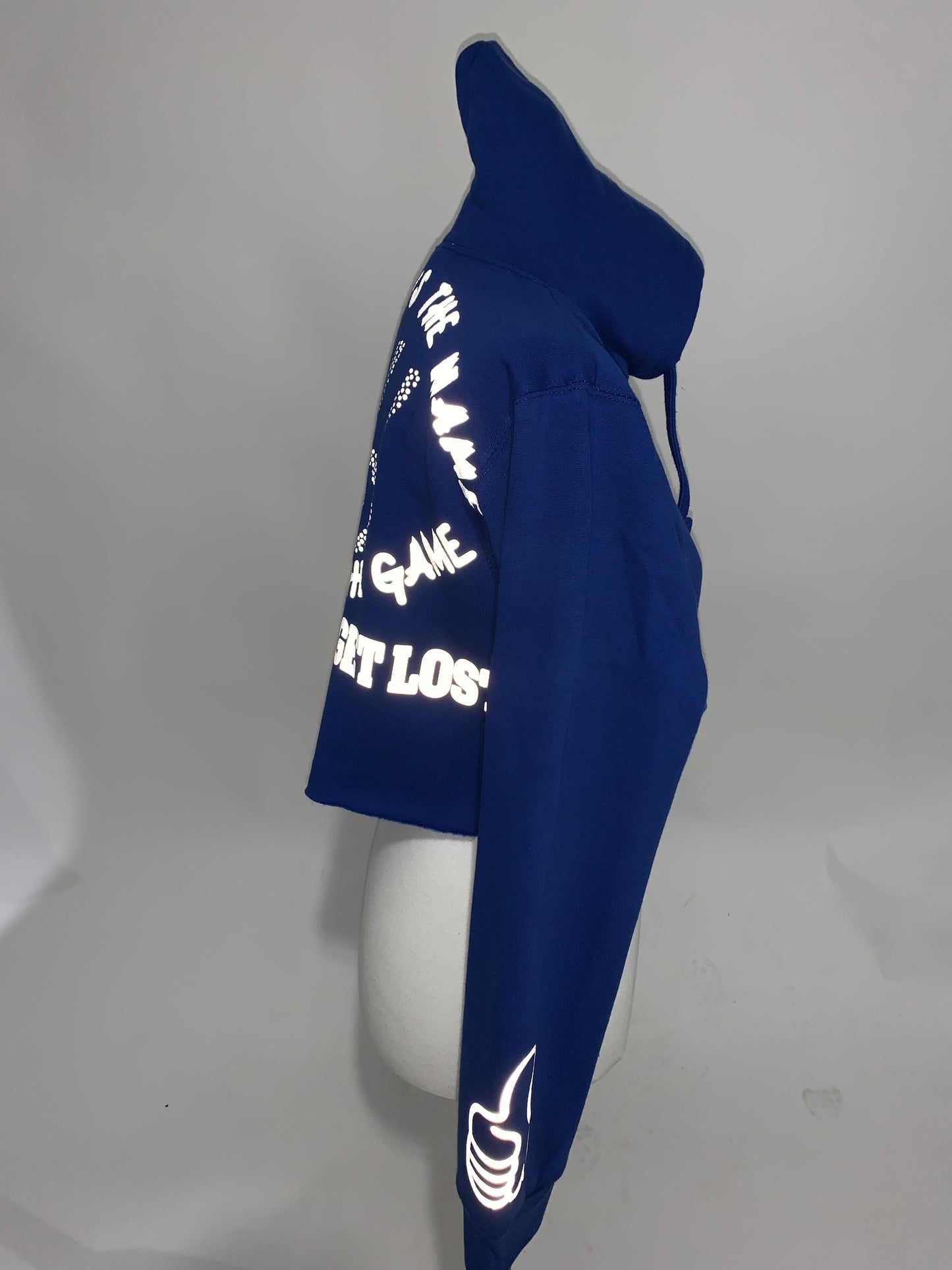 Royal Blue Crop Top Reflector