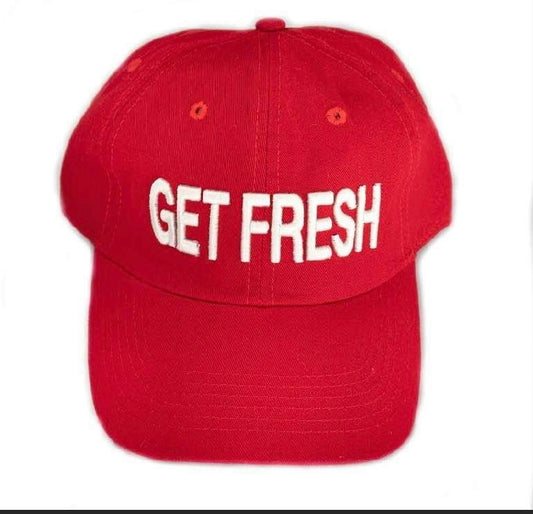 Get Fresh or Get Lost Red Dad Hat